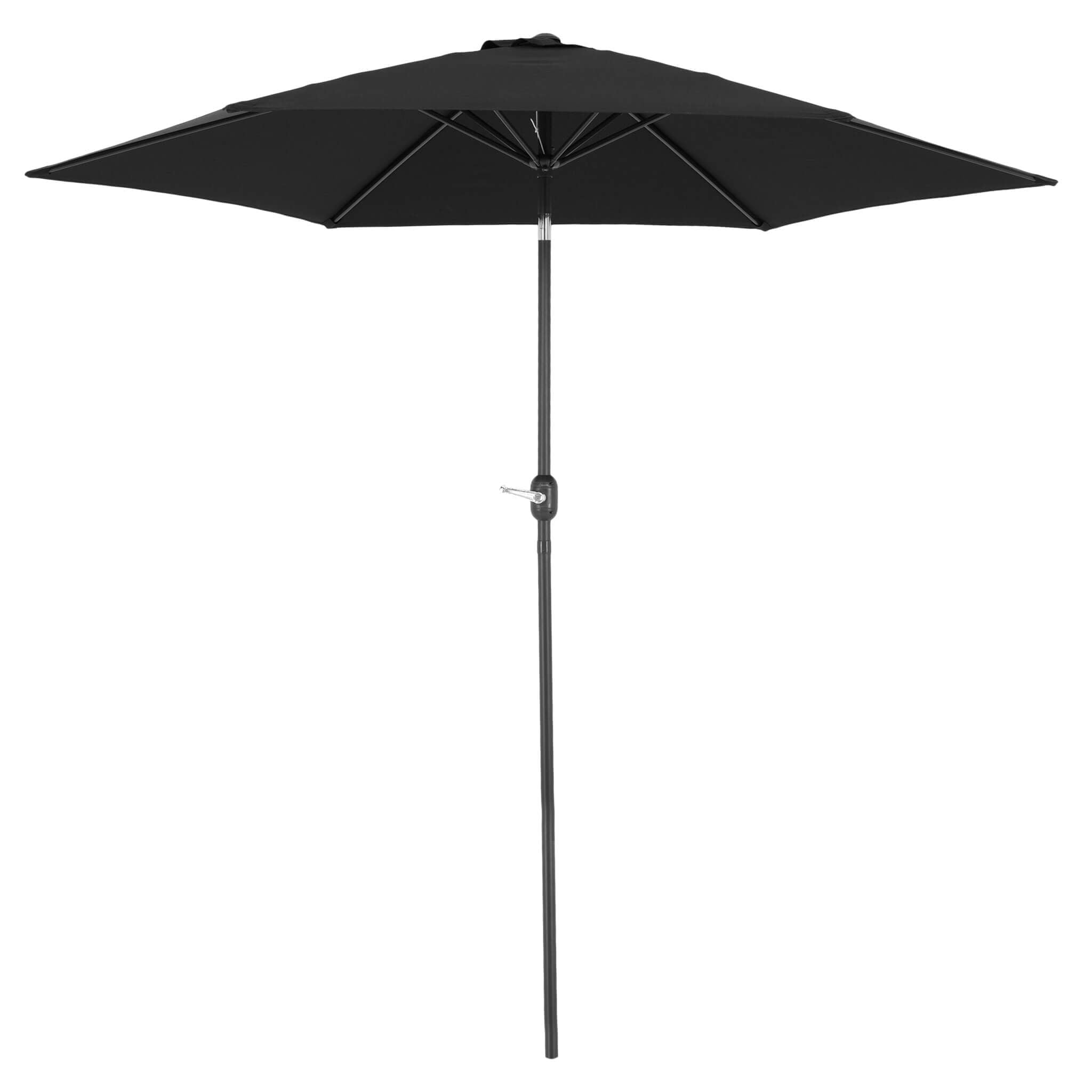 1 19 SUNSET Umbrelă rotundă, D.300 cm Negru SUNSET Umbrelă rotundă, D.300 cm Negru