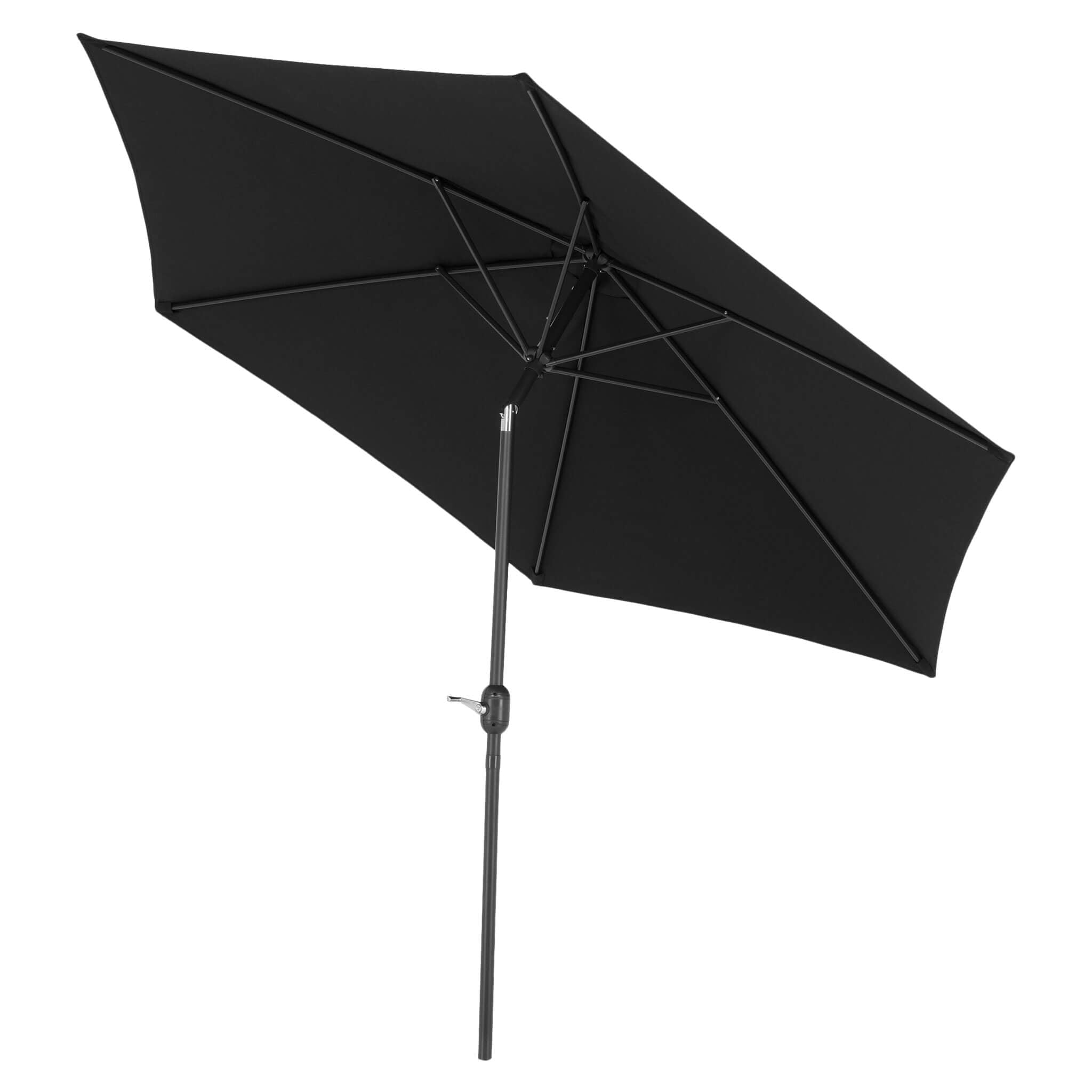 3 21 SUNSET Umbrelă rotundă, D.300 cm Negru SUNSET Umbrelă rotundă, D.300 cm Negru - imagine 2