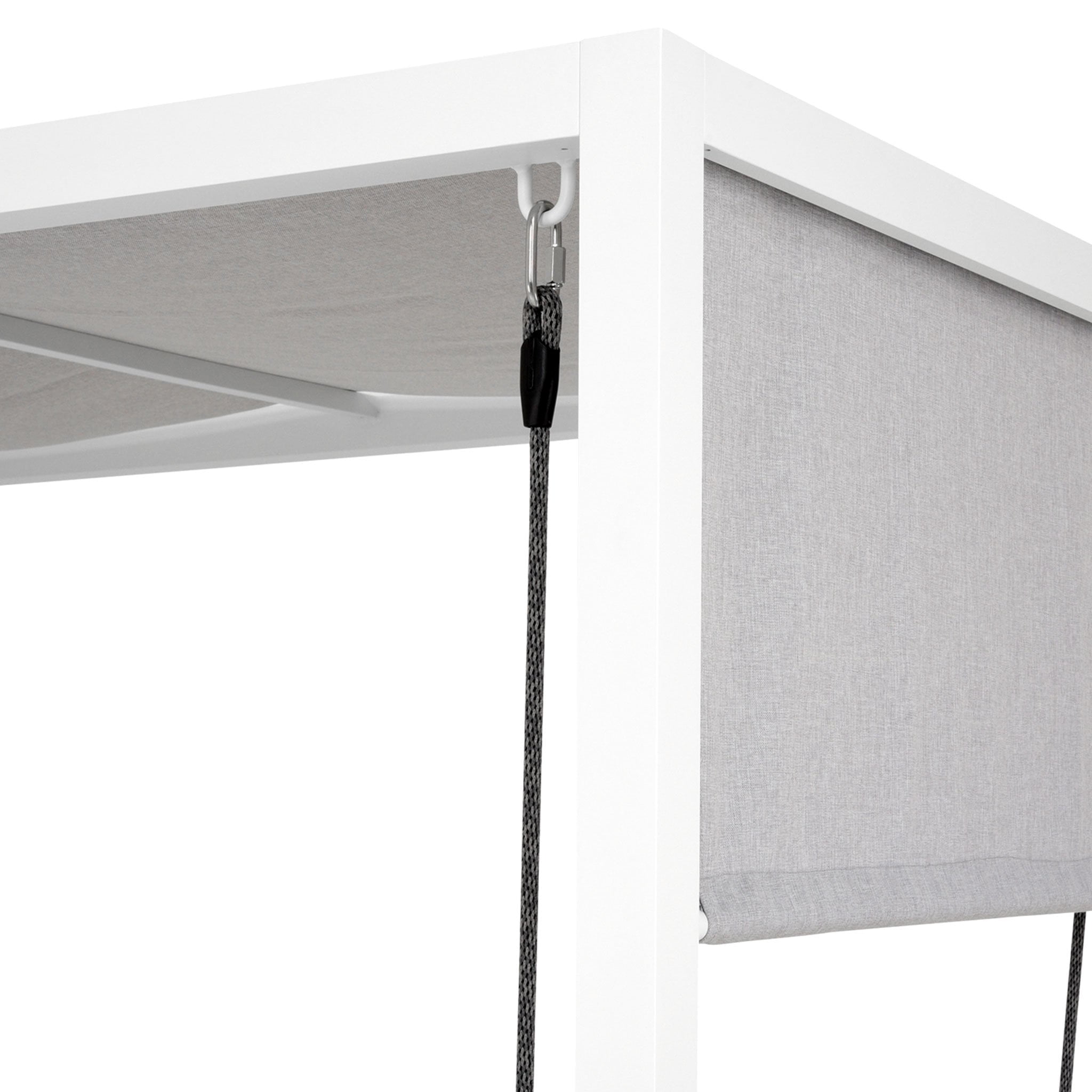 11 ccbd1670 0df5 4b99 881e a89704fd8ddd GIO Pavilion cu leagăn gri Pentru Terasa sau Gradina GIO Pavilion cu leagăn gri Pentru Terasa sau Gradina - imagine 11