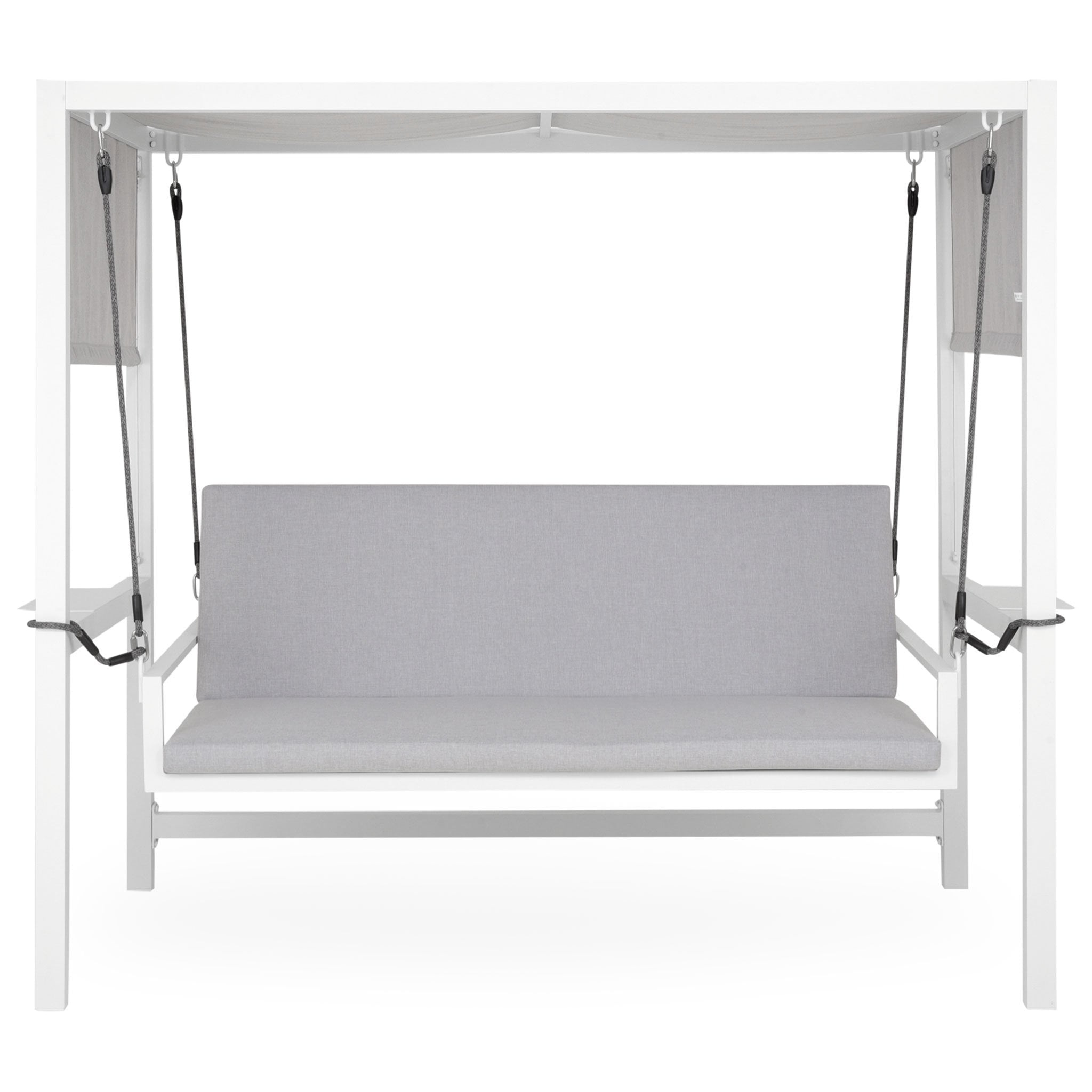 1 6bf498bc 6c08 4b6a bb2a 281fa38e423f GIO Pavilion cu leagăn gri Pentru Terasa sau Gradina GIO Pavilion cu leagăn gri Pentru Terasa sau Gradina - imagine 2