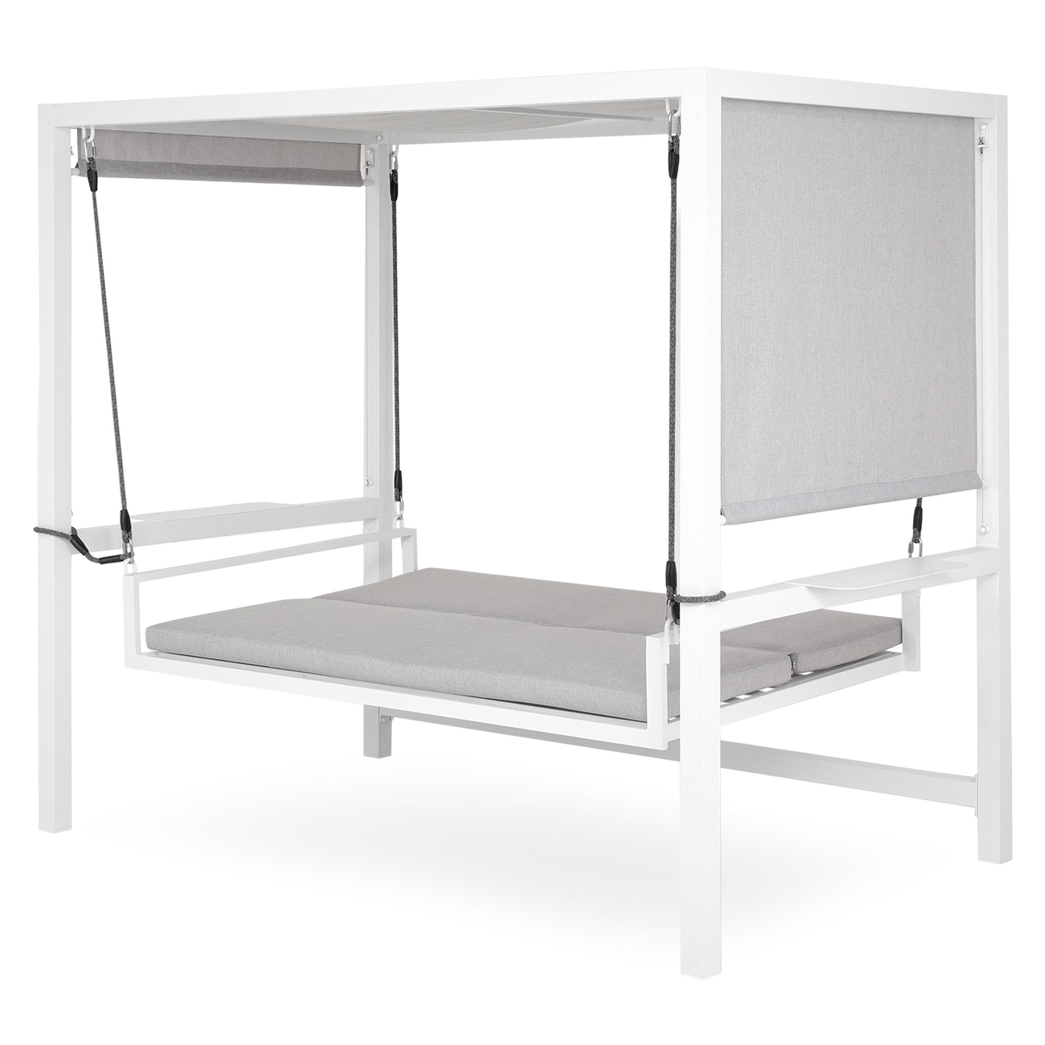 6 7585165c 3794 41b4 aa6b ff4860e97b4e GIO Pavilion cu leagăn gri Pentru Terasa sau Gradina GIO Pavilion cu leagăn gri Pentru Terasa sau Gradina - imagine 6