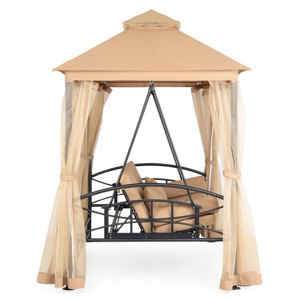 7 ec838edf 1d22 494a 8b0d DAMARIS Pavilion cu leagan 3 locuri DAMARIS Pavilion cu leagan 3 locuri - imagine 6