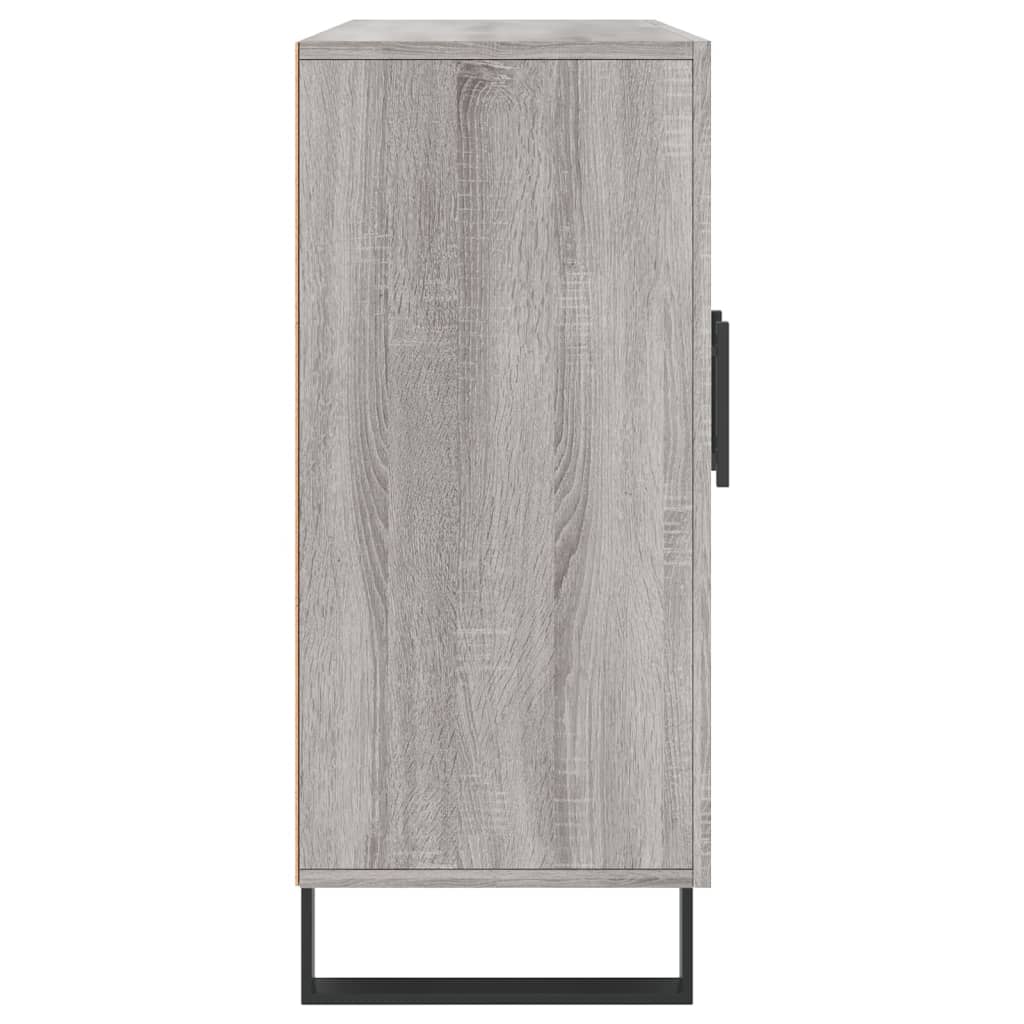 VXL8720845424152 g en hd 5 Dulap, gri sonoma, 90x34x80 cm, lemn compozit Dulap, gri sonoma, 90x34x80 cm, lemn compozit - imagine 7