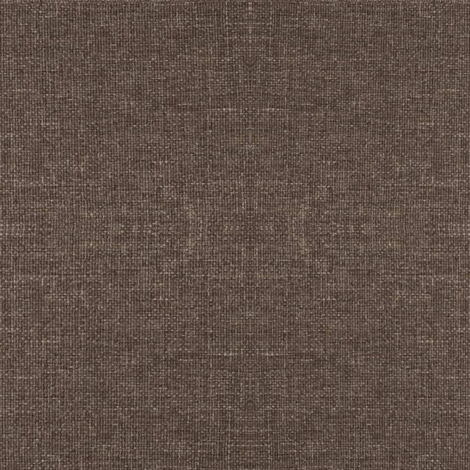 Scaun de birou pivotant, gri taupe, material textil - imagine 8