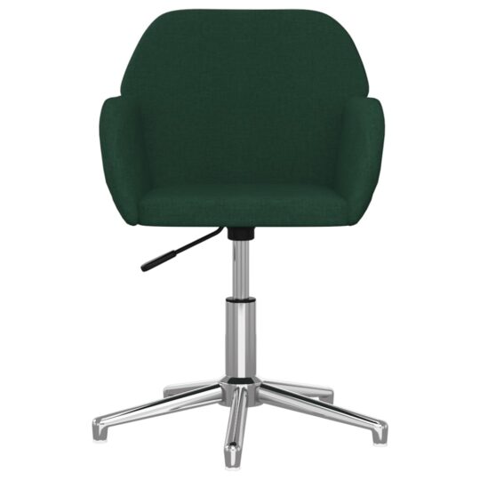 VXL8720287108252 g en hd 1 Scaun de birou pivotant, verde închis, textil VXL8720287108252 g en hd 1