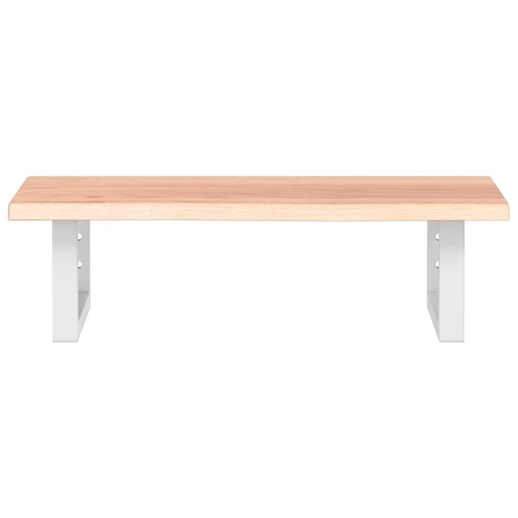 VXL8721102934131 g en hd 2 Raft pentru lavoar montat pe perete, oțel și lemn masiv stejar Raft pentru lavoar montat pe perete, oțel și lemn masiv stejar - imagine 4