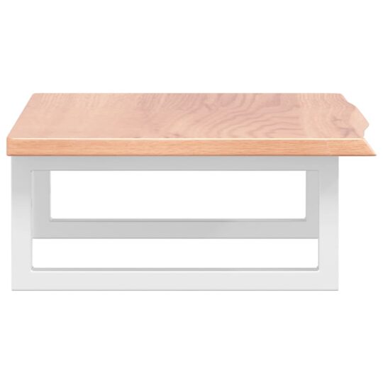 VXL8721102934131 g en hd 3 Raft pentru lavoar montat pe perete, oțel și lemn masiv stejar VXL8721102934131 g en hd 3