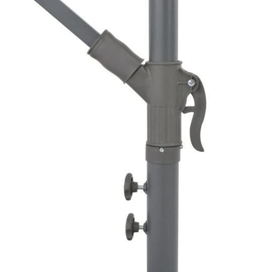 VXL8718475697442 g en hd 6 Umbrelă în consolă cu stâlp din aluminiu, 350 cm, antracit VXL8718475697442 g en hd 6