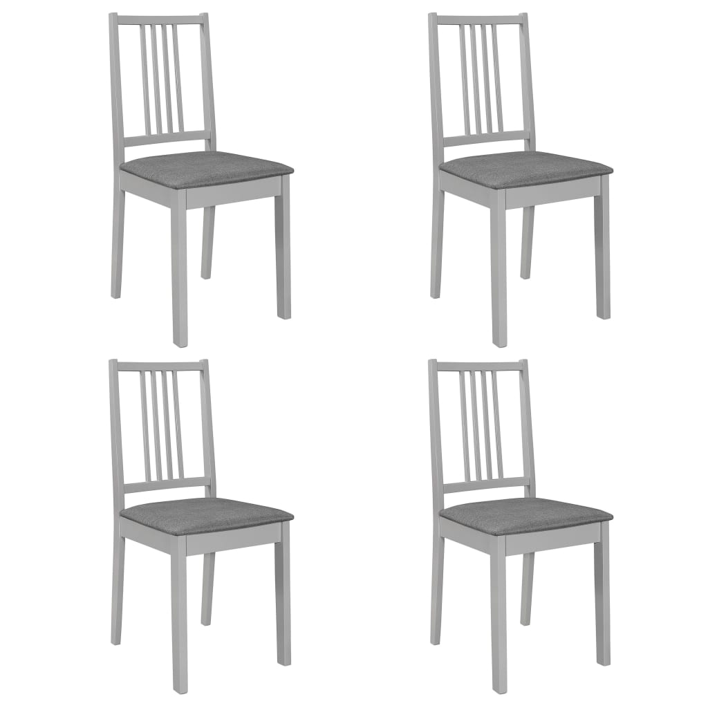 VXL8719883608211 g en hd 4 Set mobilier de bucătărie, 5 piese, gri, MDF Set mobilier de bucătărie, 5 piese, gri, MDF - imagine 5