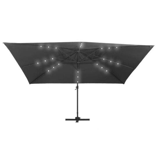 VXL8719883759074 g en hd 4 Umbrelă în consolă cu LED stâlp din aluminiu antracit 400x300cm VXL8719883759074 g en hd 4