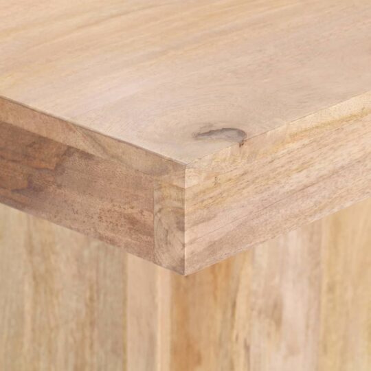 Alternative view of Masă de bucătărie, 120x120x77 cm, lemn masiv mango
