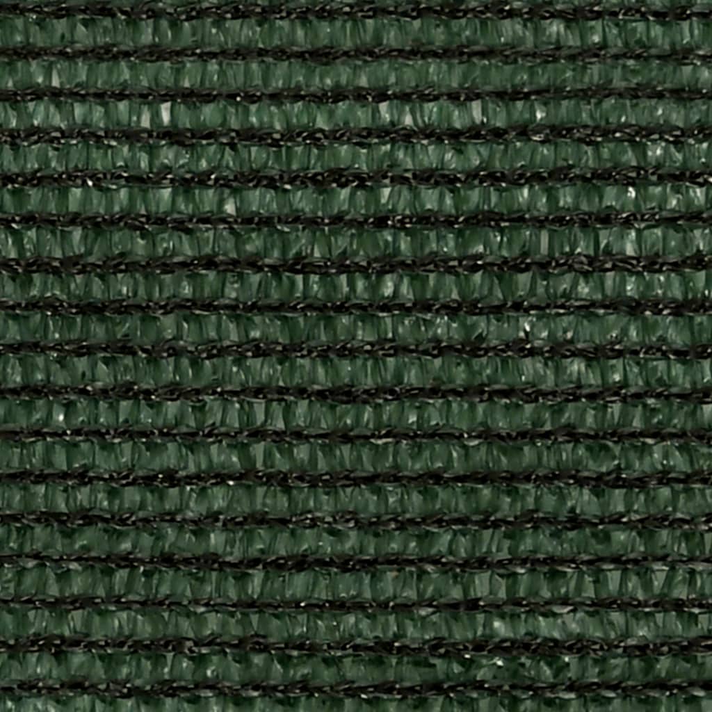 Pânză parasolar, verde închis, 2x3,5 m, HDPE, 160 g/m² - imagine 3