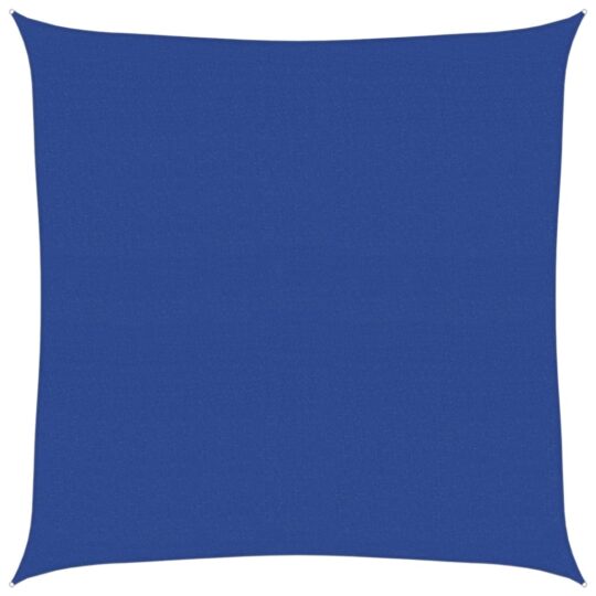Alternative view of Pânză parasolar, albastru, 7x7 m, HDPE, 160 g/m², pătrat
