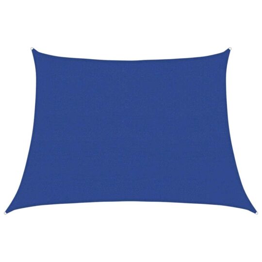 Alternative view of Pânză parasolar, albastru, 4/5x3 m, HDPE, 160 g/m², trapez