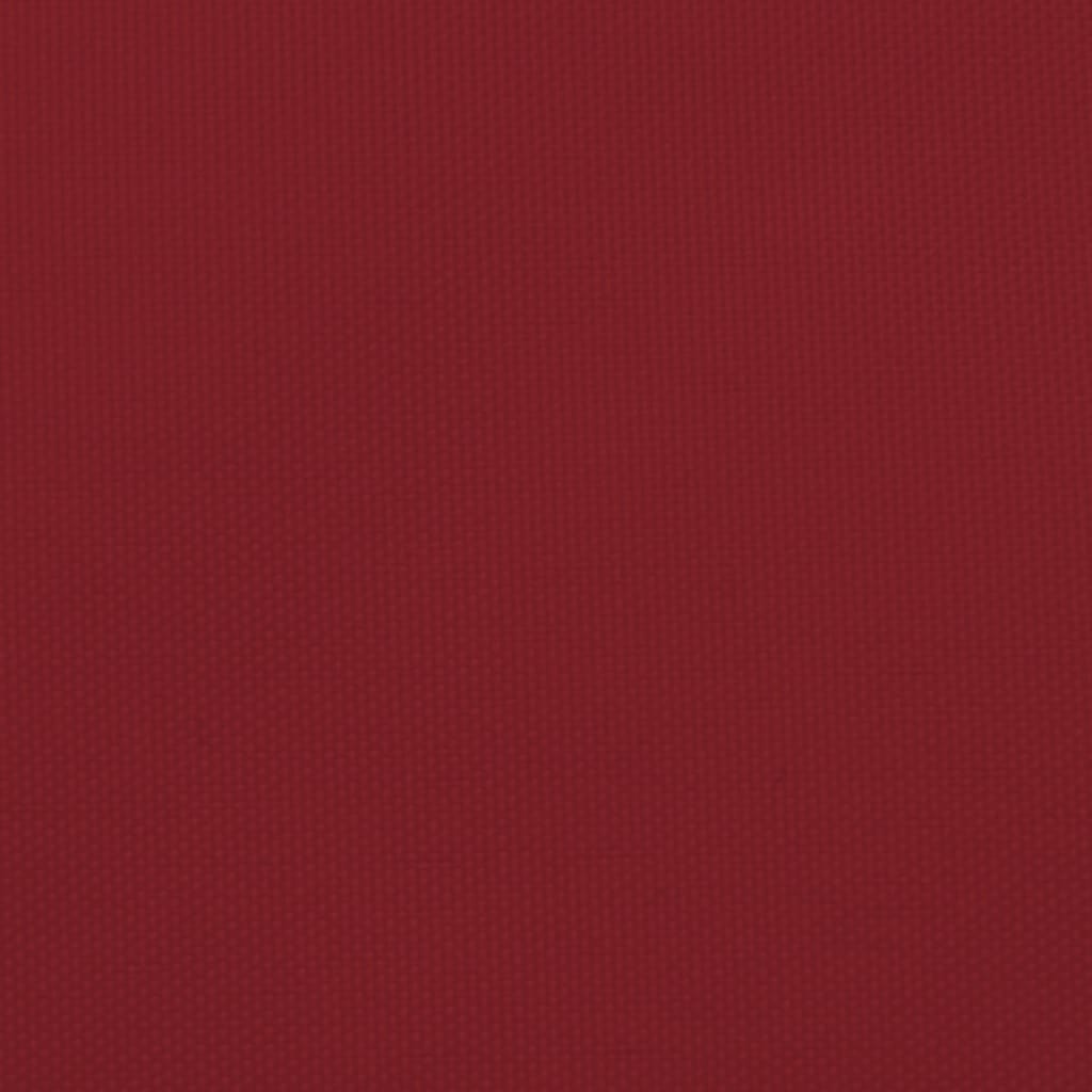 VXL8720286124208 g en hd 1 Parasolar, roșu, 4x5x5 m, țesătură oxford, triunghiular Parasolar, roșu, 4x5x5 m, țesătură oxford, triunghiular - imagine 3