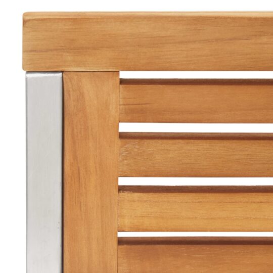 VXL8720286239292 g en hd 8 Scaune grădină cu perne, 2 buc., lemn masiv tec/oțel VXL8720286239292 g en hd 8