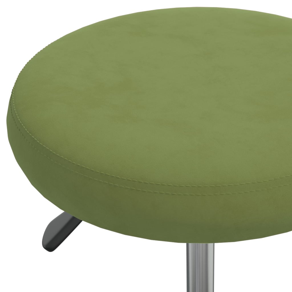VXL8720286515563 g en hd 3 Scaun de birou pivotant, verde deschis, catifea Scaun de birou pivotant, verde deschis, catifea - imagine 5