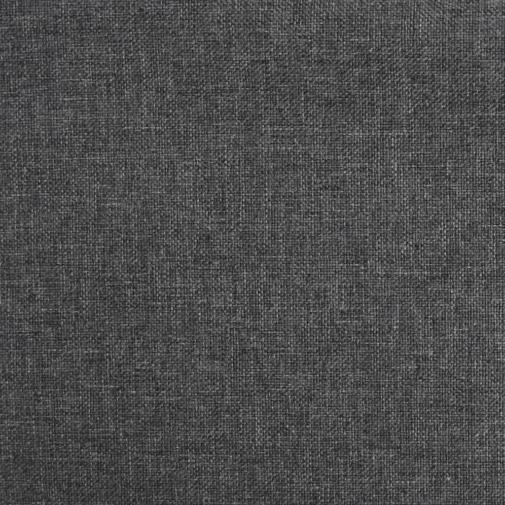 VXL8720286530481 g en hd 1 Scaun de birou pivotant, gri închis, material textil Scaun de birou pivotant, gri închis, material textil - imagine 3
