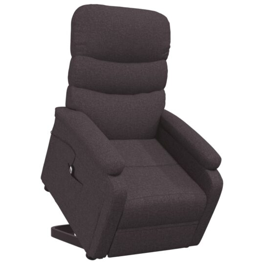 VXL8720287177722 g en hd 5 Fotoliu cu ridicare, maro închis, material textil VXL8720287177722 g en hd 5
