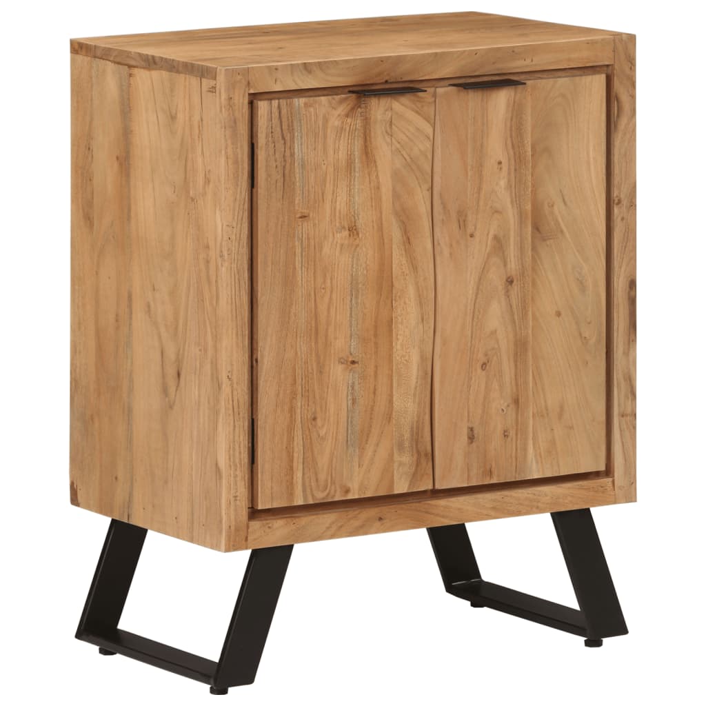 VXL8720845731137 g en hd 10 Servantă cu 2 uși, 55x36x72 cm, lemn masiv acacia Servantă cu 2 uși, 55x36x72 cm, lemn masiv acacia - imagine 11