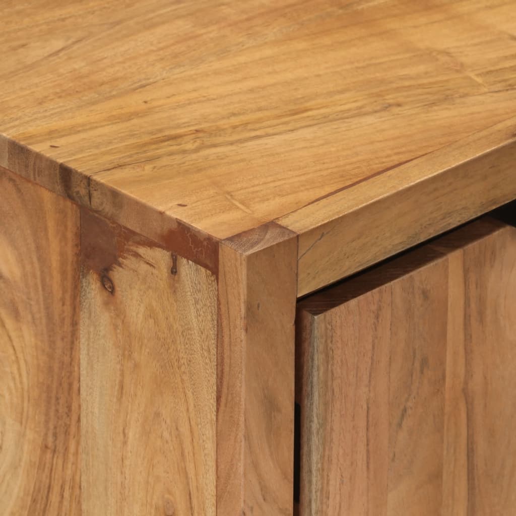 VXL8720845731137 g en hd 5 Servantă cu 2 uși, 55x36x72 cm, lemn masiv acacia Servantă cu 2 uși, 55x36x72 cm, lemn masiv acacia - imagine 6