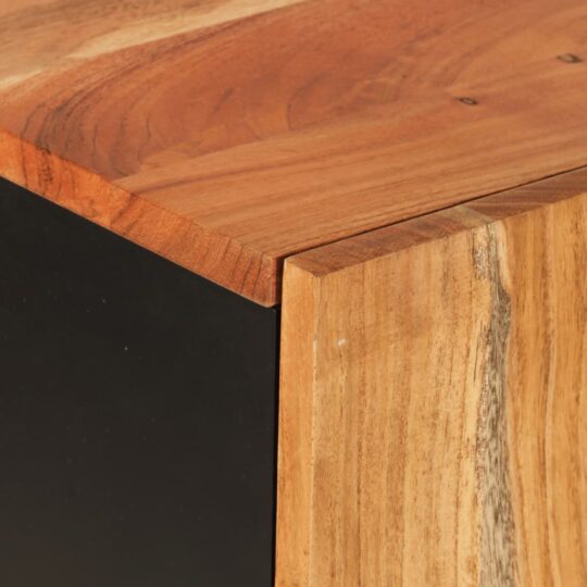 VXL8720845781705 g en hd 4 Dulap cu sertar, 60x33x100 cm, lemn masiv de acacia și fier VXL8720845781705 g en hd 4