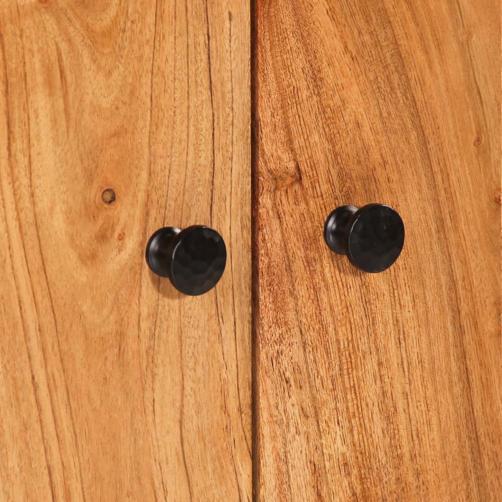 VXL8720845781705 g en hd 5 Dulap cu sertar, 60x33x100 cm, lemn masiv de acacia și fier Dulap cu sertar, 60x33x100 cm, lemn masiv de acacia și fier - imagine 7