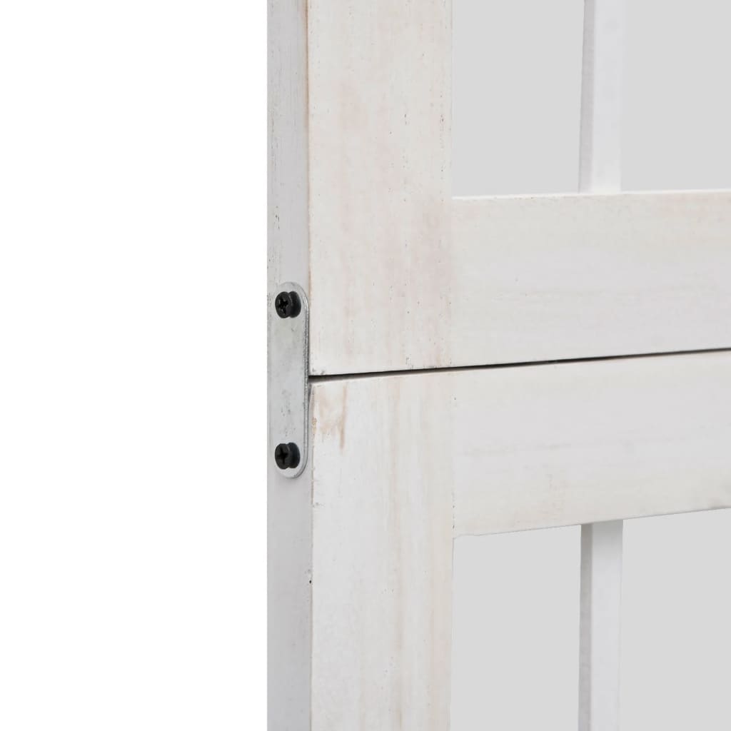 VXL8721012074866 g en hd 4 Paravan cameră 5 panouri, alb, lemn masiv paulownia Paravan cameră 5 panouri, alb, lemn masiv paulownia - imagine 6