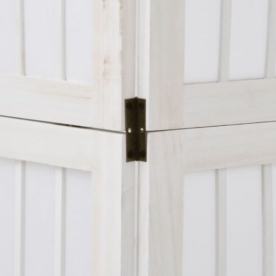 VXL8721012074866 g en hd 5 Paravan cameră 5 panouri, alb, lemn masiv paulownia VXL8721012074866 g en hd 5