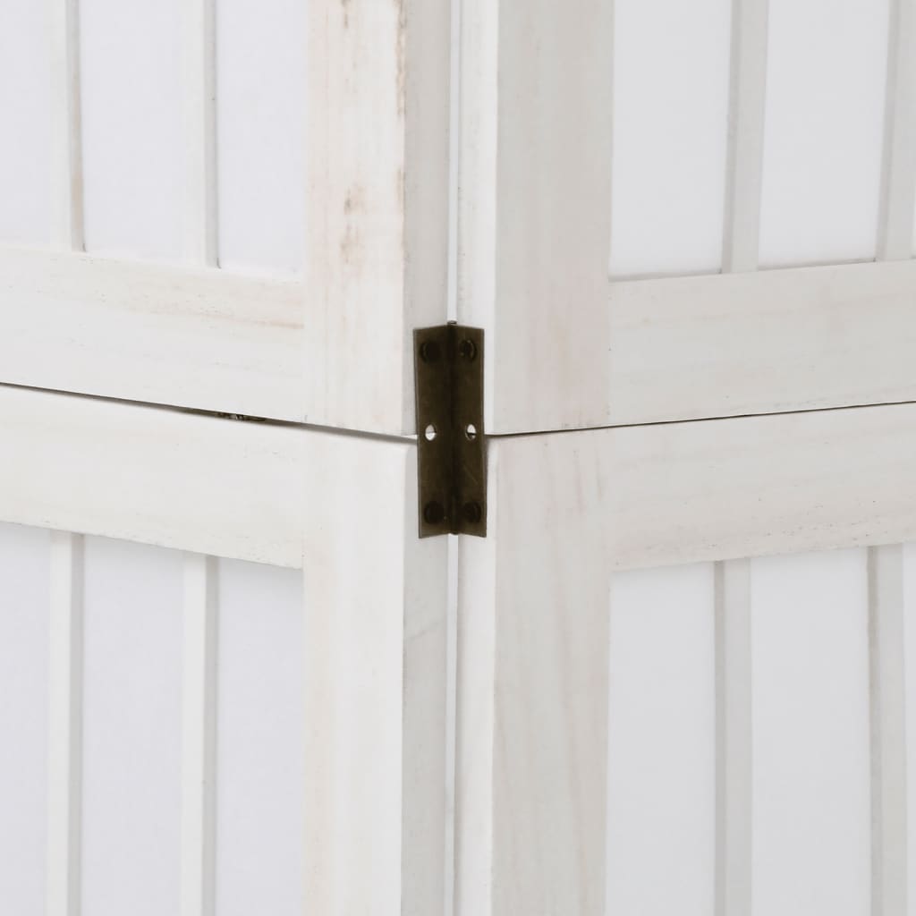 VXL8721012074866 g en hd 5 Paravan cameră 5 panouri, alb, lemn masiv paulownia Paravan cameră 5 panouri, alb, lemn masiv paulownia - imagine 7