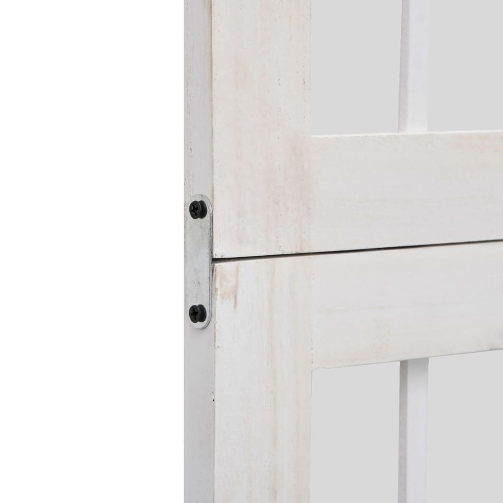 VXL8721012074910 g en hd 4 Paravan cameră 6 panouri, alb, lemn masiv paulownia Paravan cameră 6 panouri, alb, lemn masiv paulownia - imagine 6