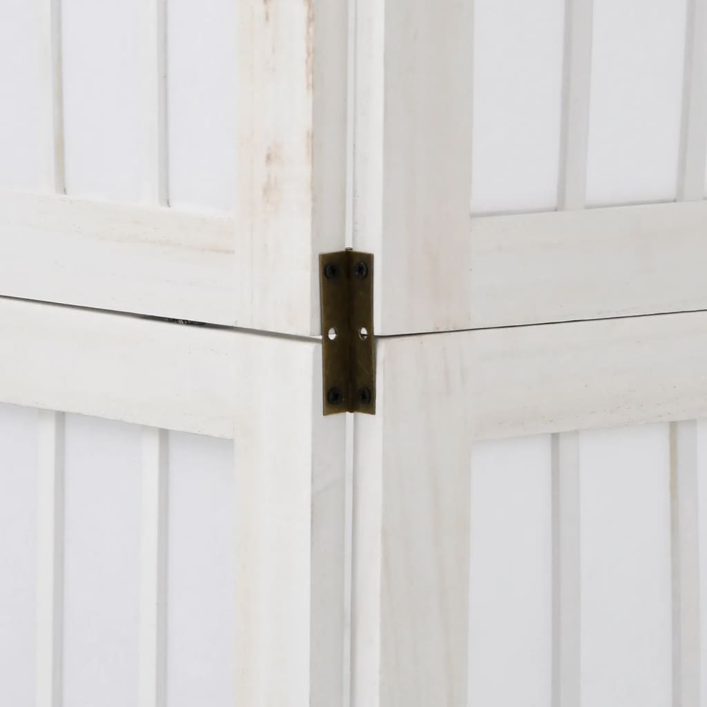 VXL8721012074910 g en hd 5 Paravan cameră 6 panouri, alb, lemn masiv paulownia Paravan cameră 6 panouri, alb, lemn masiv paulownia - imagine 7