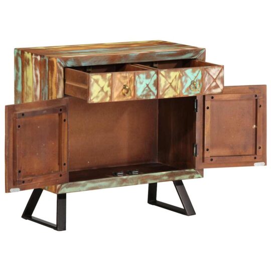 VXL8721012136755 g en hd 1 Dulap/sertar multicolor 70x35x70 cm lemn masiv reciclat VXL8721012136755 g en hd 1