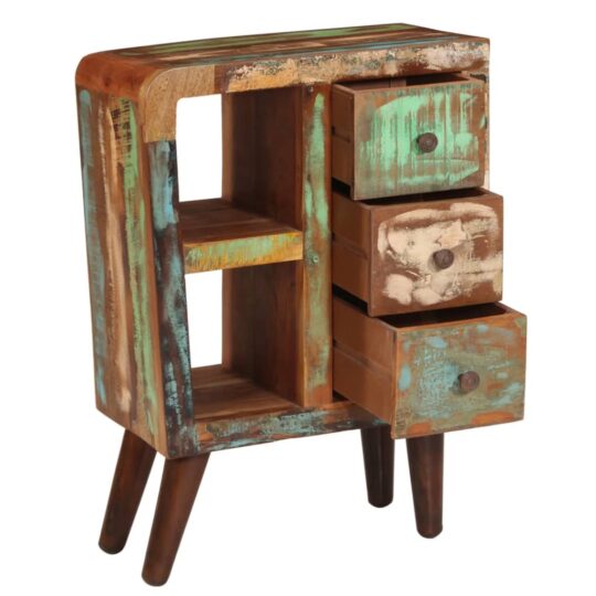 Alternative view of Dulap, 55x30x80 cm, lemn masiv reciclat