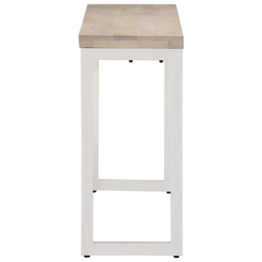 VXL8721012445628 g en hd 2 Masă Consolă Maro 110x35x76 cm Lemn de Mango și Fier VXL8721012445628 g en hd 2