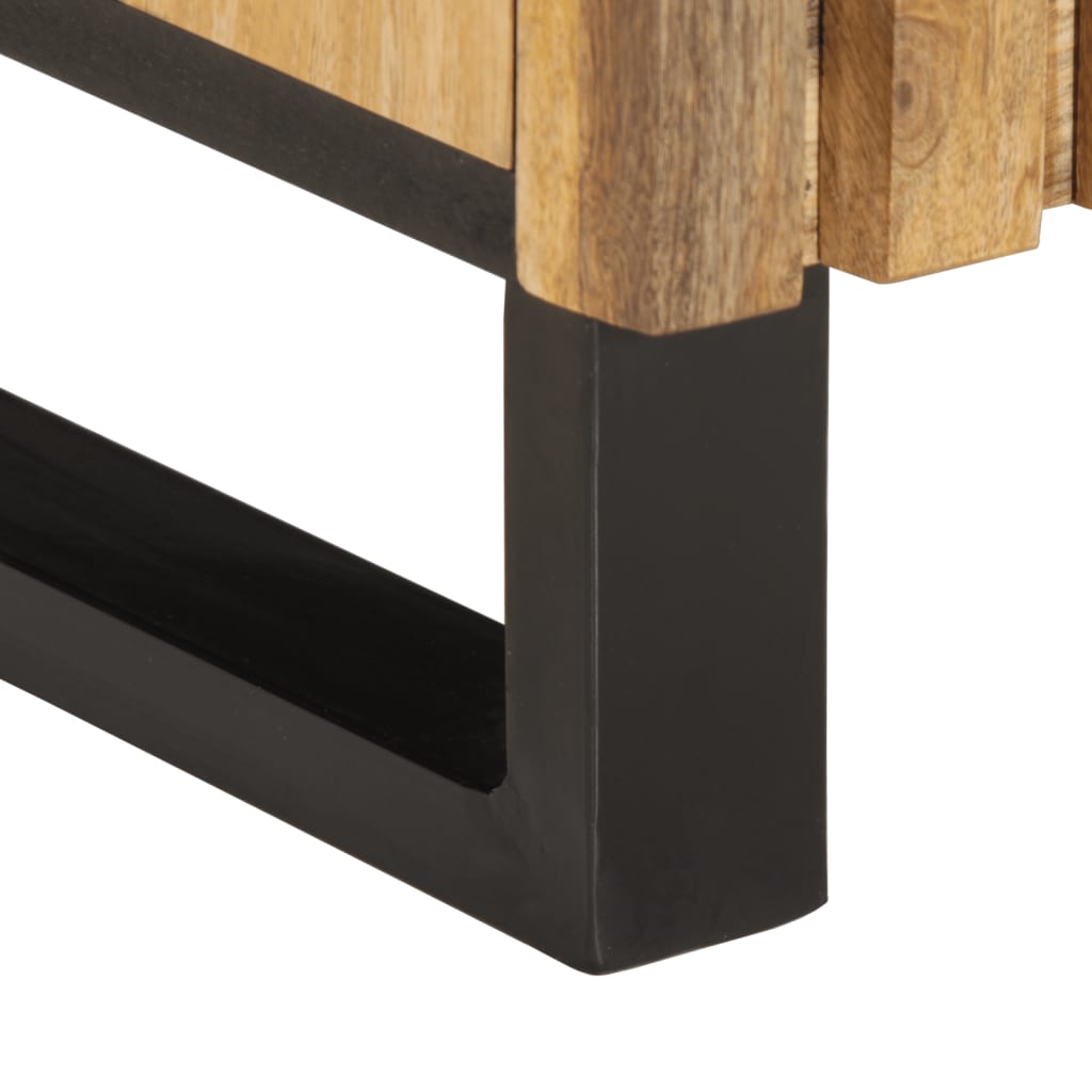 VXL8721012988965 g en hd 11 Set mobilier de baie, 4 piese, lemn masiv de mango brut Set mobilier de baie, 4 piese, lemn masiv de mango brut - imagine 12