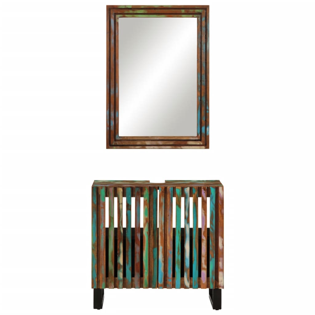 VXL8721012989108 g en hd 2 Set mobilier de baie, 2 piese, lemn masiv de acacia Set mobilier de baie, 2 piese, lemn masiv de acacia - imagine 3