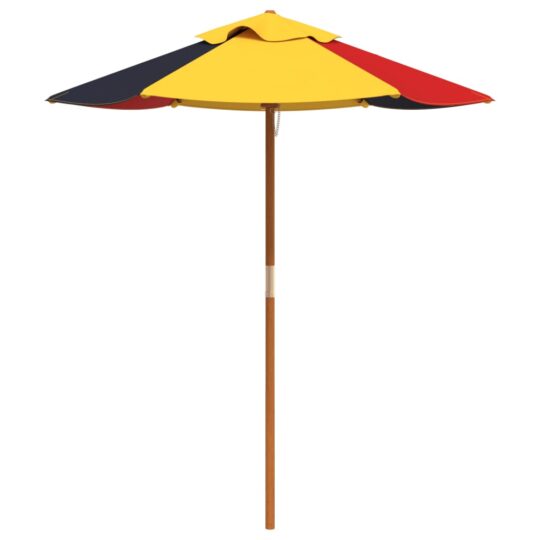 VXL8721102642692 g en hd 5 Masă de picnic pentru 4 copii, cu umbrelă, lemn masiv brad VXL8721102642692 g en hd 5