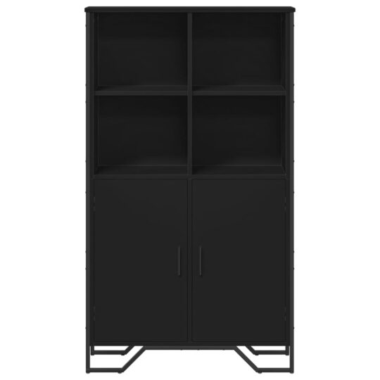 VXL8721102811623 g en hd 2 Dulap înalt, negru, 79,5x35,5x137,5 cm, lemn prelucrat VXL8721102811623 g en hd 2