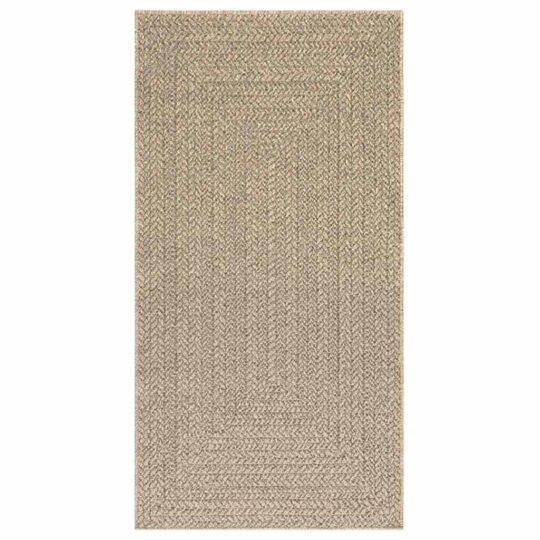 Alternative view of Covor ZIZUR aspect iută, 80x150 cm, pentru interior și exterior