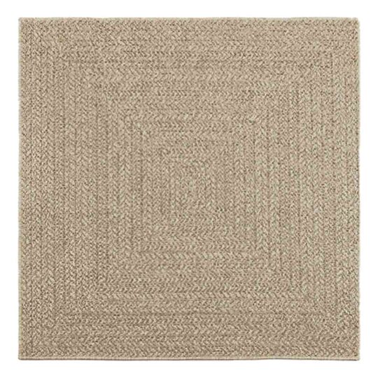 Alternative view of Covor ZIZUR aspect iută, 120x120cm, pentru interior și exterior