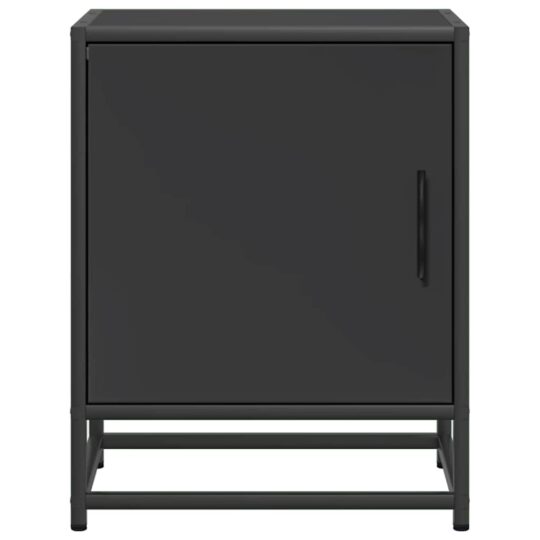 VXL8721102837685 g en hd 3 Noptiera neagra 40x31x50 cm lemn prelucrat si metal VXL8721102837685 g en hd 3