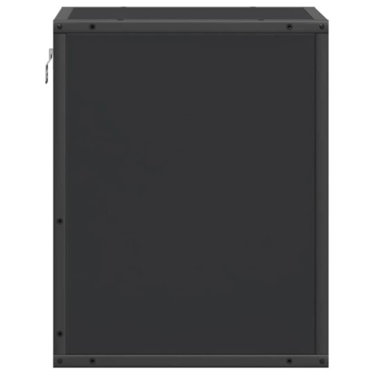 VXL8721102838033 g en hd 5 Noptieră de perete, negru, 40x31x39,5 cm VXL8721102838033 g en hd 5