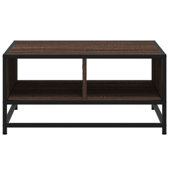 VXL8721102838279 g en hd 3 Măsuță cafea stejar maro 60,5x60,5x30 cm lemn prelucrat/metal VXL8721102838279 g en hd 3