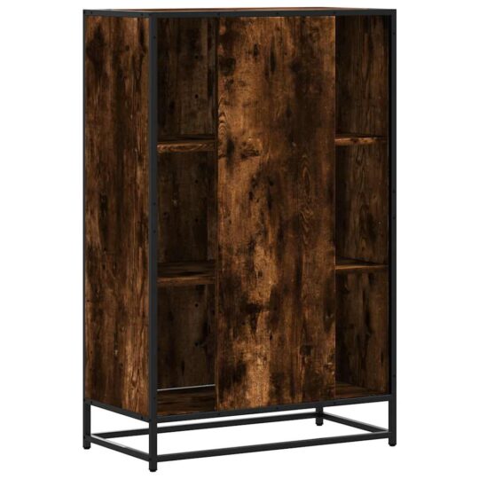 VXL8721102841309 g en hd 4 Dulapuru stejar afumat 68x35x106,5 cm lemn și metal prelucrat VXL8721102841309 g en hd 4