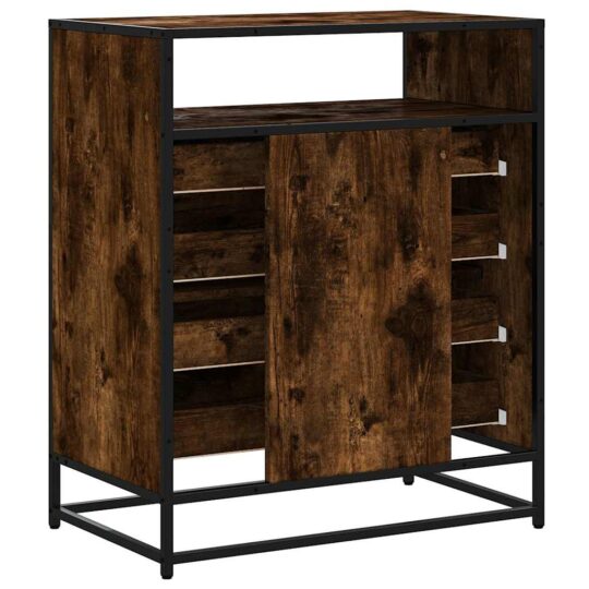 VXL8721102841507 g en hd 5 Dulap cu sertar, stejar fumuriu, 70x41x83,5 cm, lemn prelucrat VXL8721102841507 g en hd 5