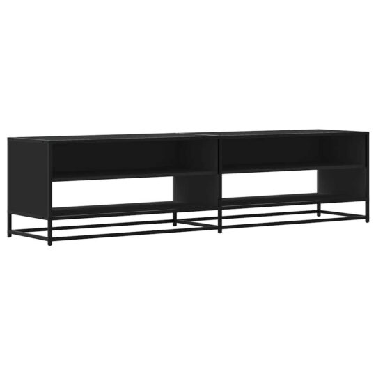 VXL8721102923067 a en hd 1 Comodă TV, negru, 180,5x40x46 cm, lemn prelucrat VXL8721102923067 a en hd 1