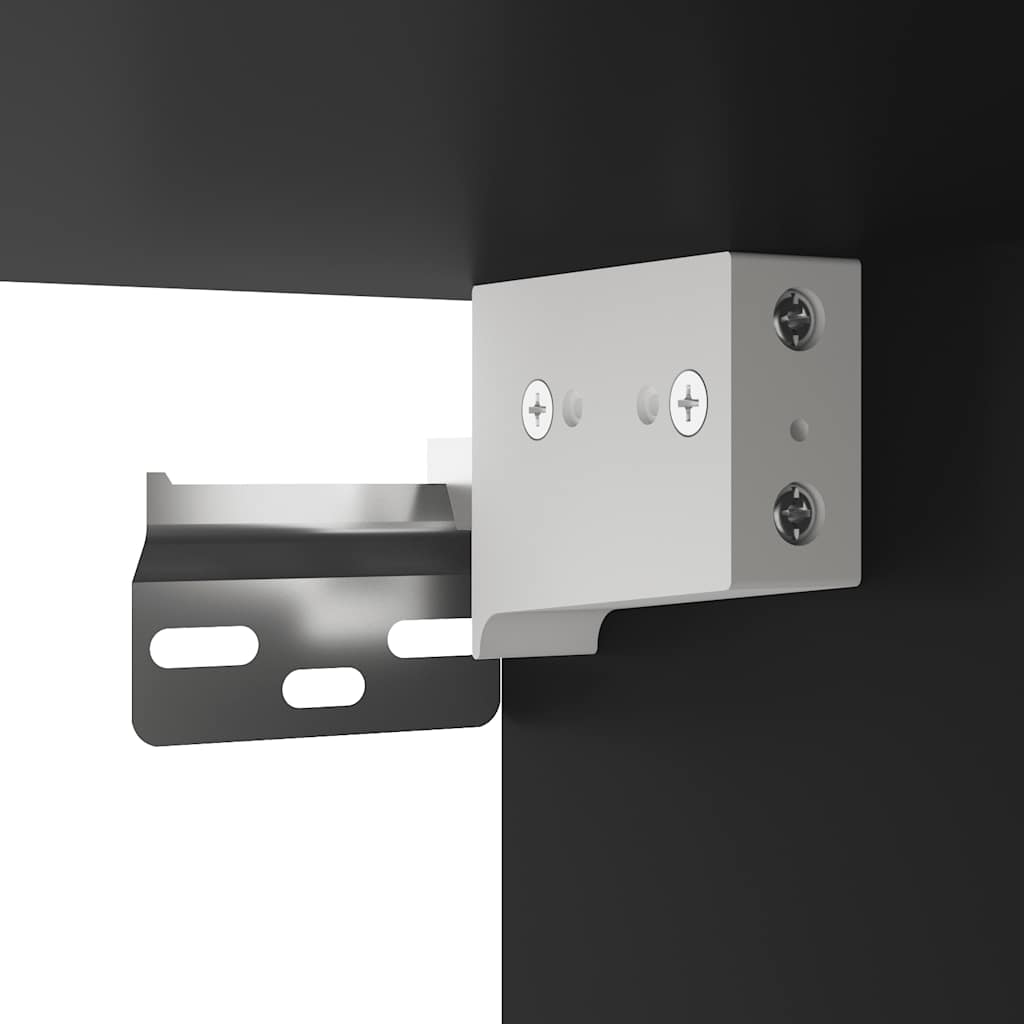 VXL8721102925917 g en hd 7 Set mobilier de baie, 3 piese, negru, lemn compozit Set mobilier de baie, 3 piese, negru, lemn compozit - imagine 9