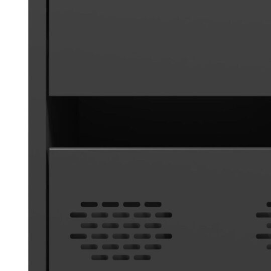 VXL8721102929779 g en hd 8 Dulap înalt, negru, 68x39x101,5 cm, oțel VXL8721102929779 g en hd 8