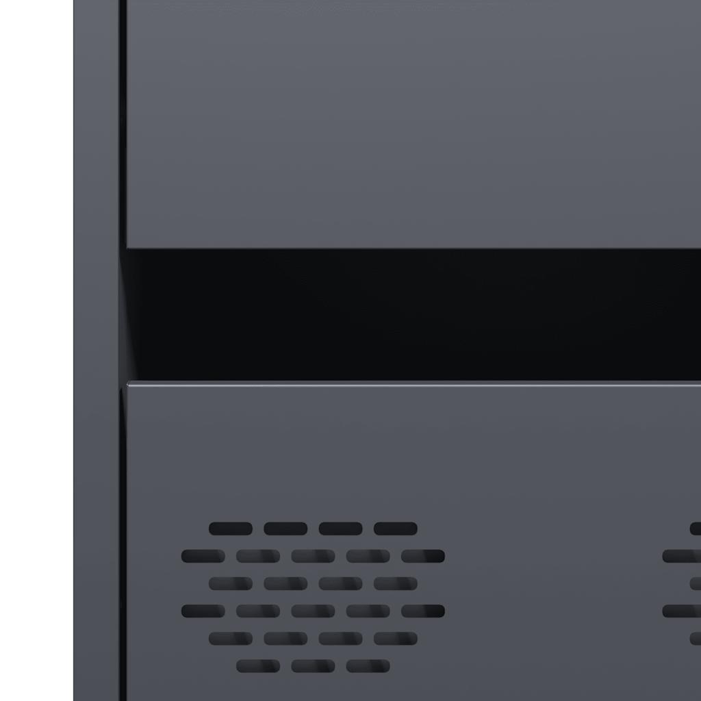 VXL8721102929793 g en hd 8 Dulap înalt, antracit, 68x39x101,5 cm, oțel Dulap înalt, antracit, 68x39x101,5 cm, oțel - imagine 10